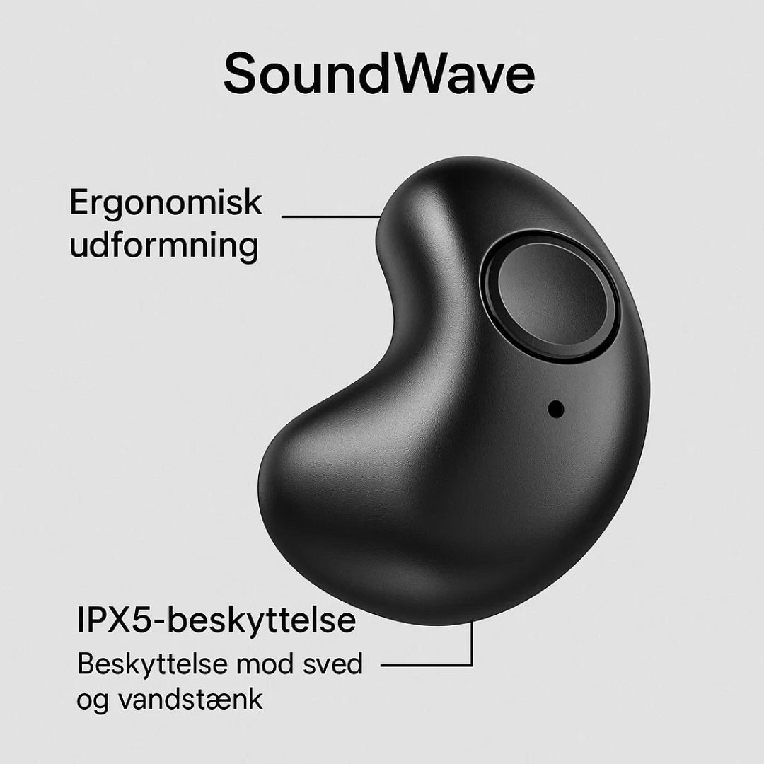 SoundWave | Draadloze Onzichtbare Slaapkoptelefoon