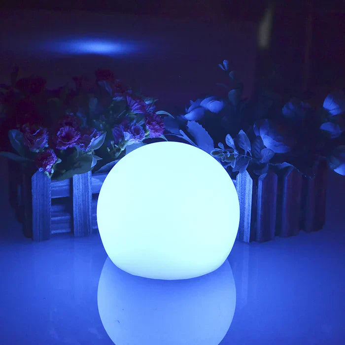 Moderne PE Globe Buiten Tuinverlichting LED Oplaadbaar