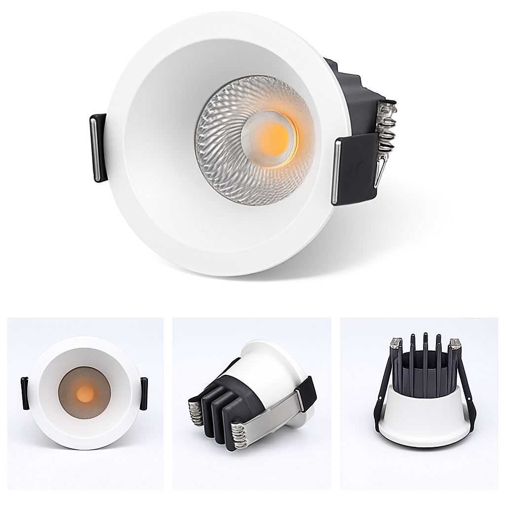 Spot Dimbare LED 3W 5W Antiverblindings LED LED verlichting slaapkamer keuken COB inbouw