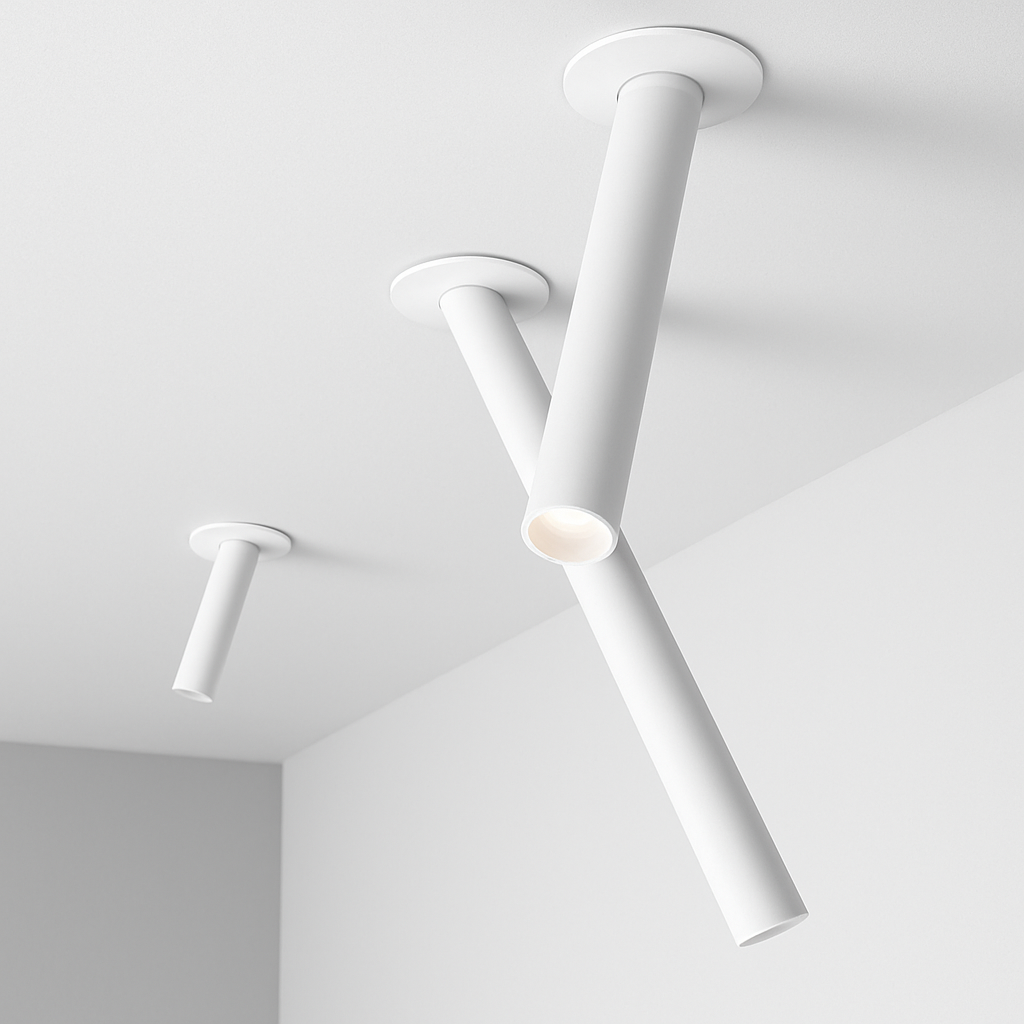 Moderne LED Spot en Tube Richtbaar