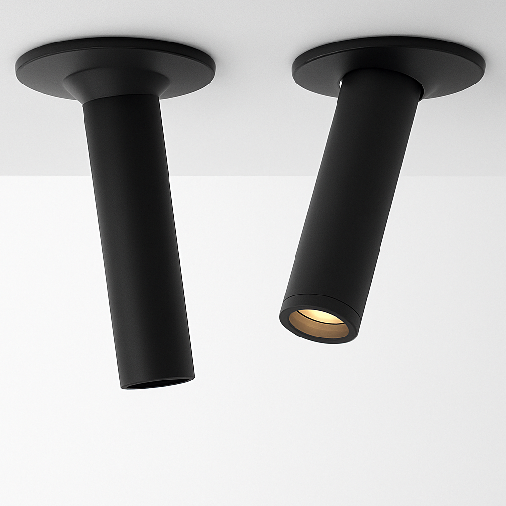 Moderne LED Spot en Tube Richtbaar