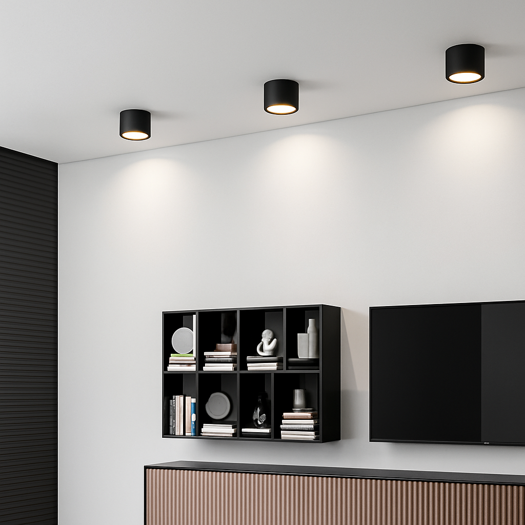 Ronde opbouwspot Nordic LED Kleine Plafondlamp Spotlicht Hal Entree Licht Gang Licht Binnenverlichting