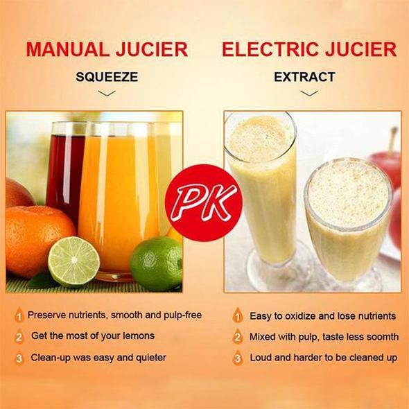 Multifunctionele Handmatige RVS Juicer