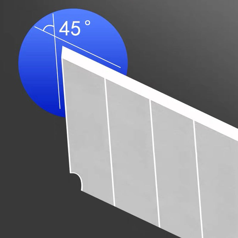 Verpakking met 10 ultrascherpe mesjes met opbergdoos