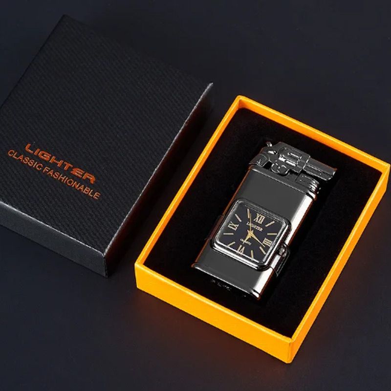 Vintage Horloge Bezel Jetvlam Aanstekers