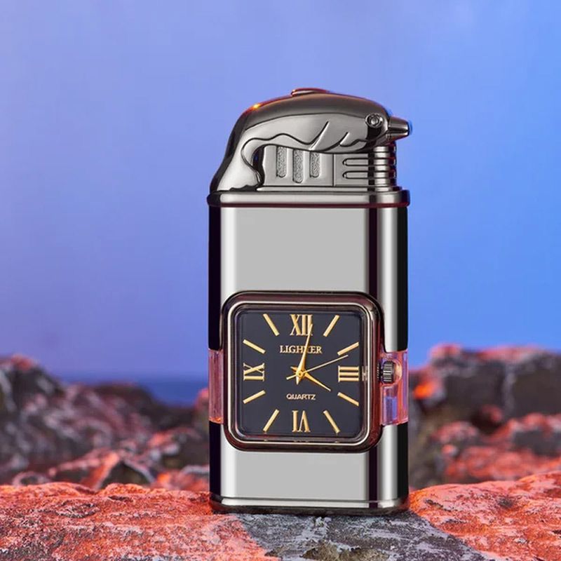 Vintage Horloge Bezel Jetvlam Aanstekers