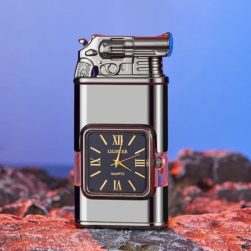 Vintage Horloge Bezel Jetvlam Aanstekers