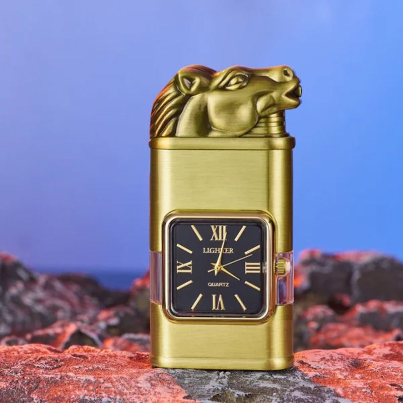 Vintage Horloge Bezel Jetvlam Aanstekers