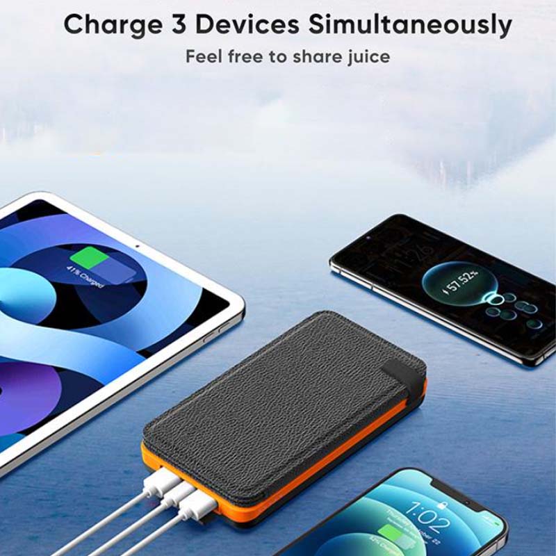 25000mAh Hoge Capaciteit Solar Powerbank - Snelladen