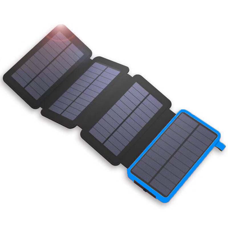 25000mAh Hoge Capaciteit Solar Powerbank - Snelladen