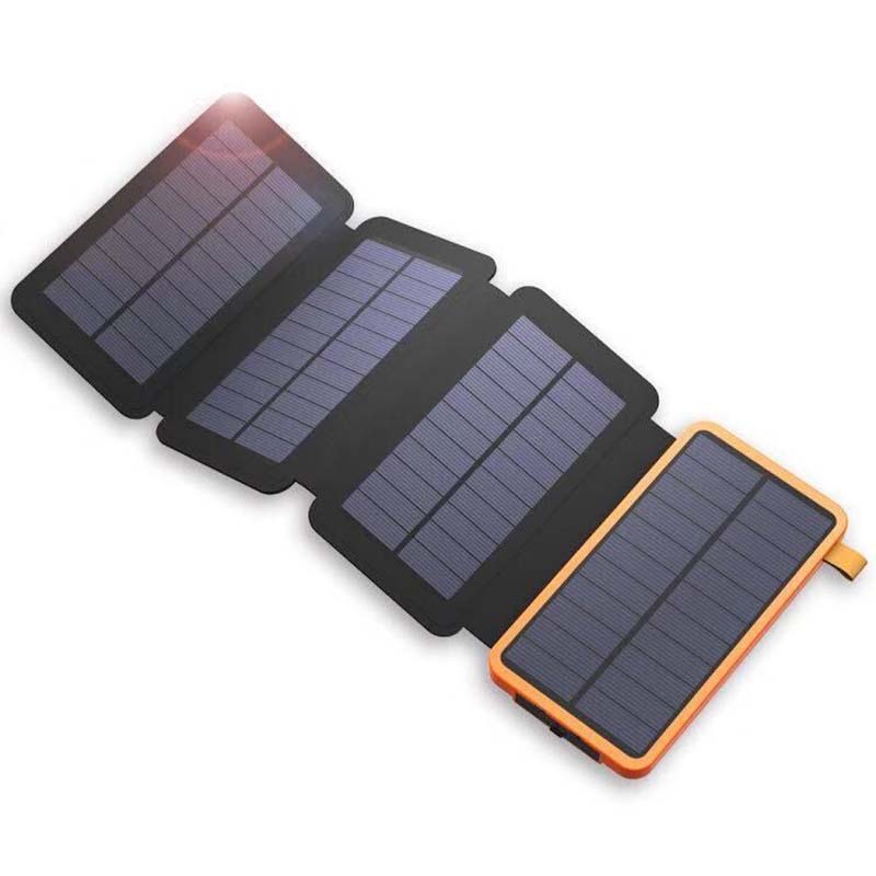 25000mAh Hoge Capaciteit Solar Powerbank - Snelladen