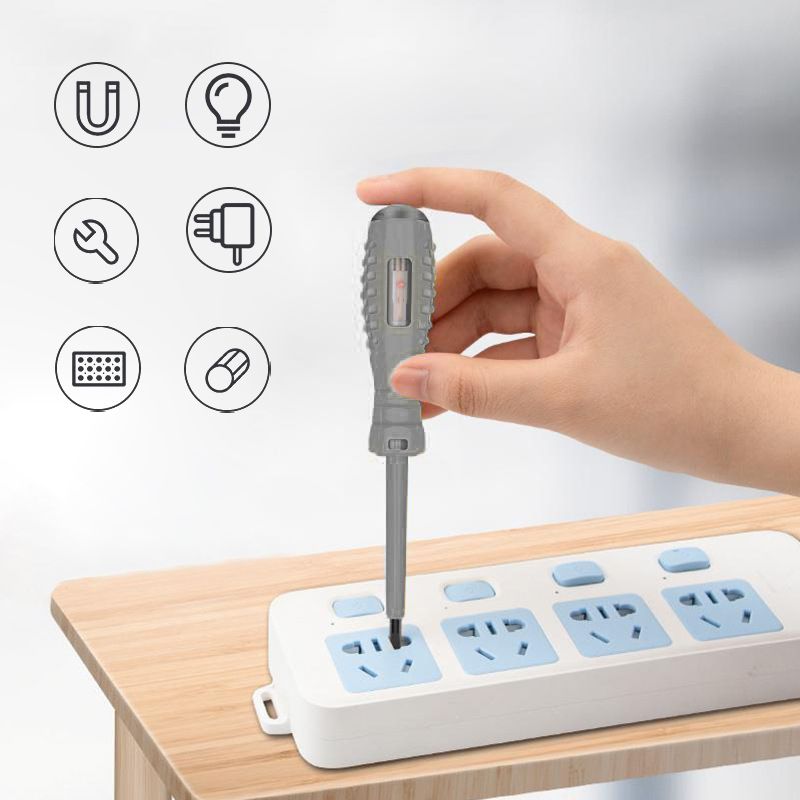 ToolEase | Een magnetische schroevendraaier en spanningstester in één veelzijdige tool