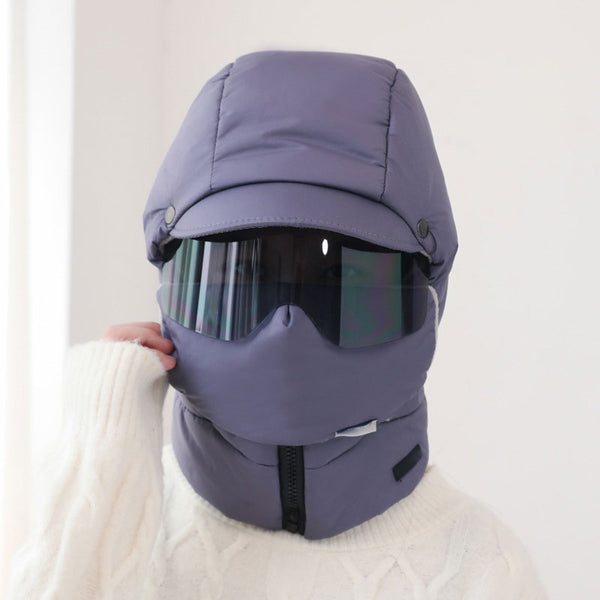 Winddichte rijmasker met goggles
