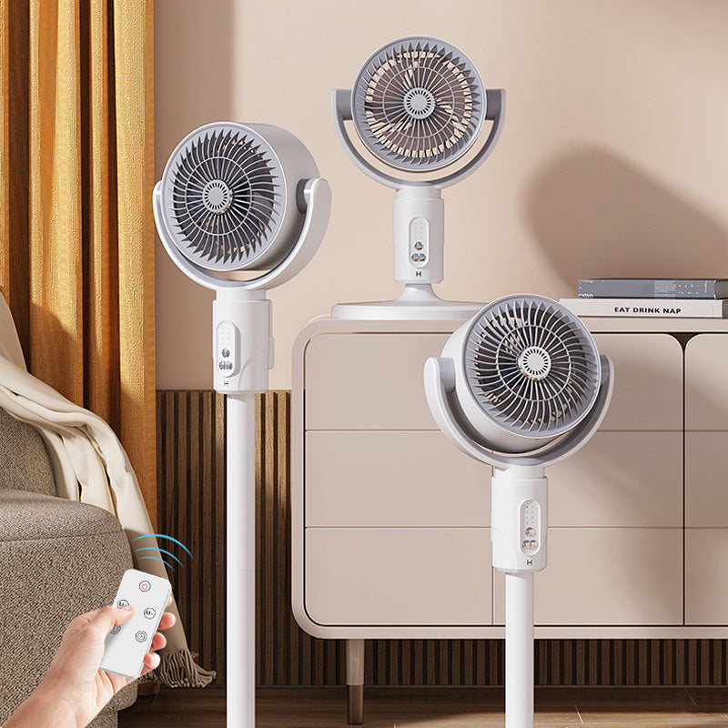 Motor Standventilator, 20 dB zeer stille ventilator, 30 m worpafstand, 2465 m³/h luchtvolume, ventilator met afstandsbediening & koeling