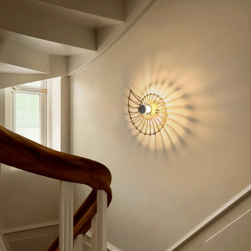 Aegir Nautilus Design Decoratieve LED Wandlamp