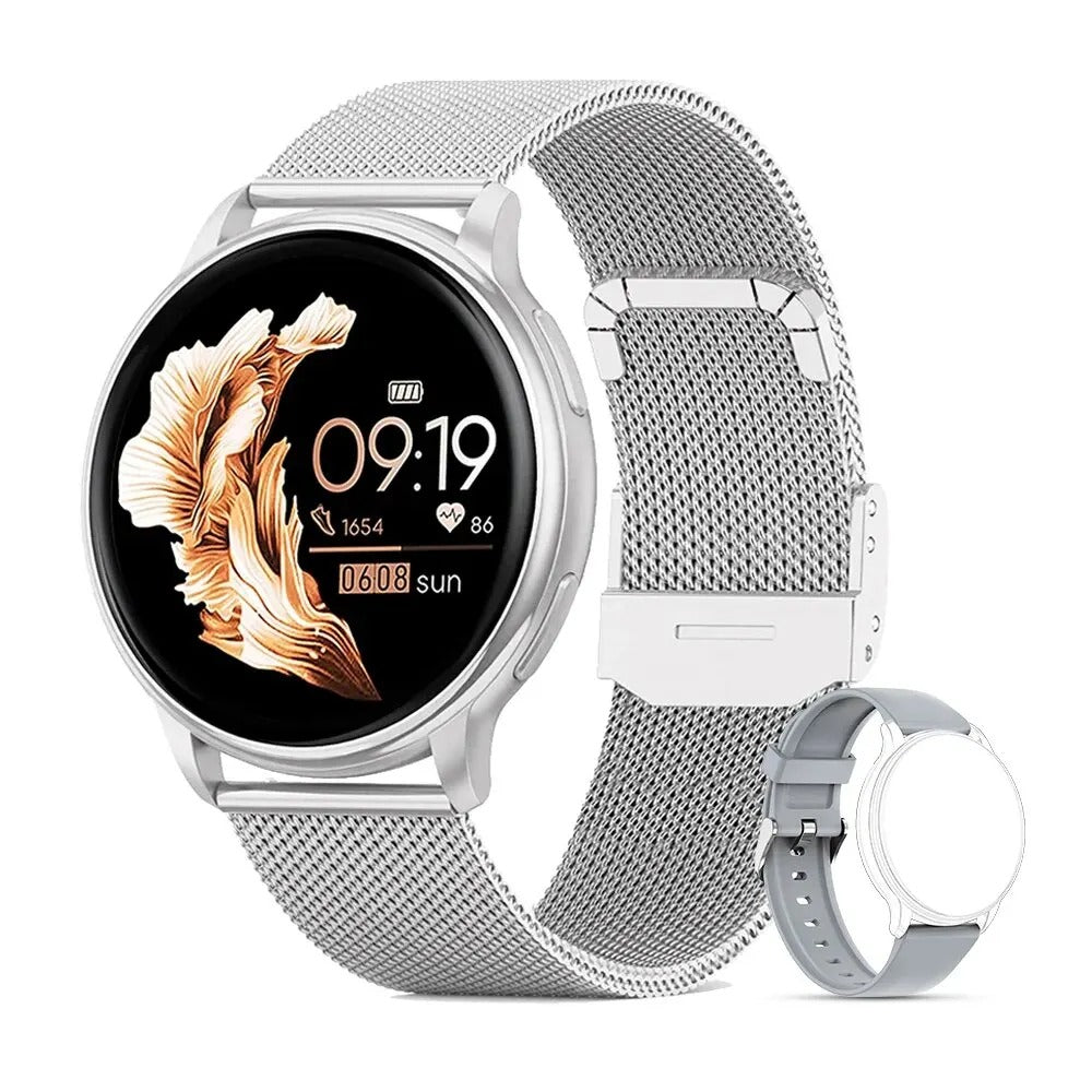Smartwatch voor Vrouwen - Bluetooth | Hartslagmeting | Stijlvol