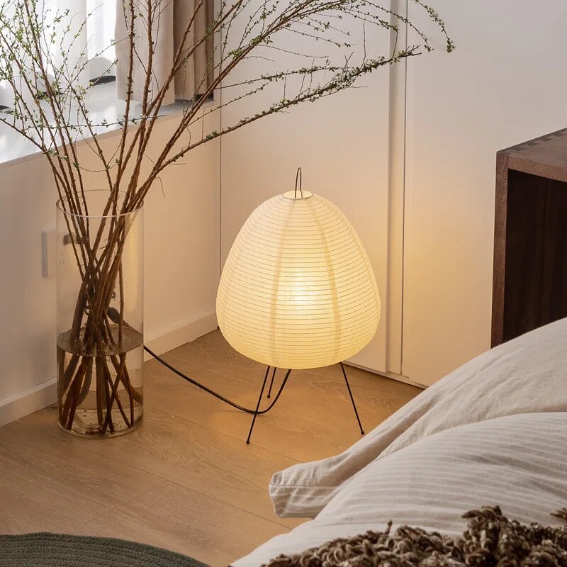 Japanse Rispapirlamp - LED Design | Decoratieve Verlichting