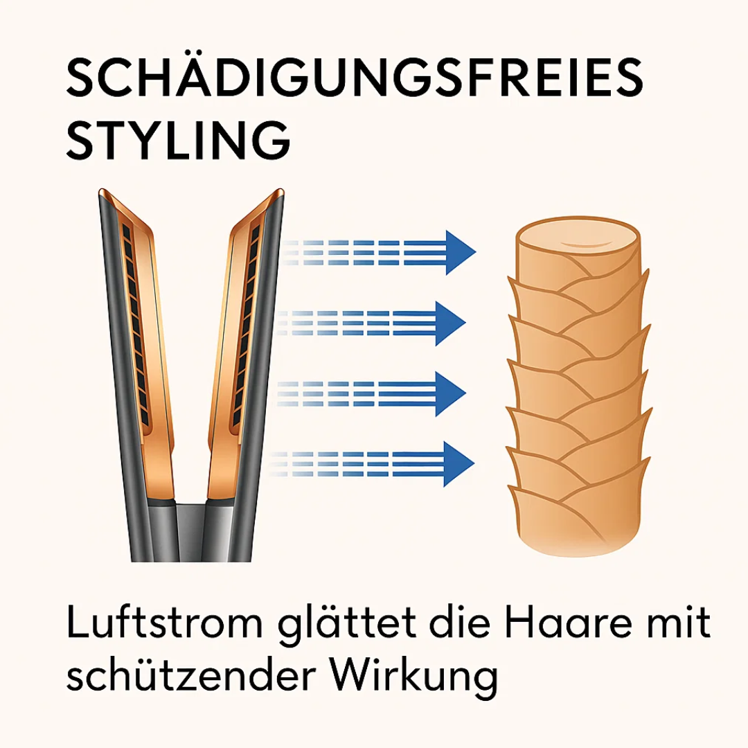 StraightStyler | 2-in-1 föhn en stijltang voor moeiteloos haarstylen