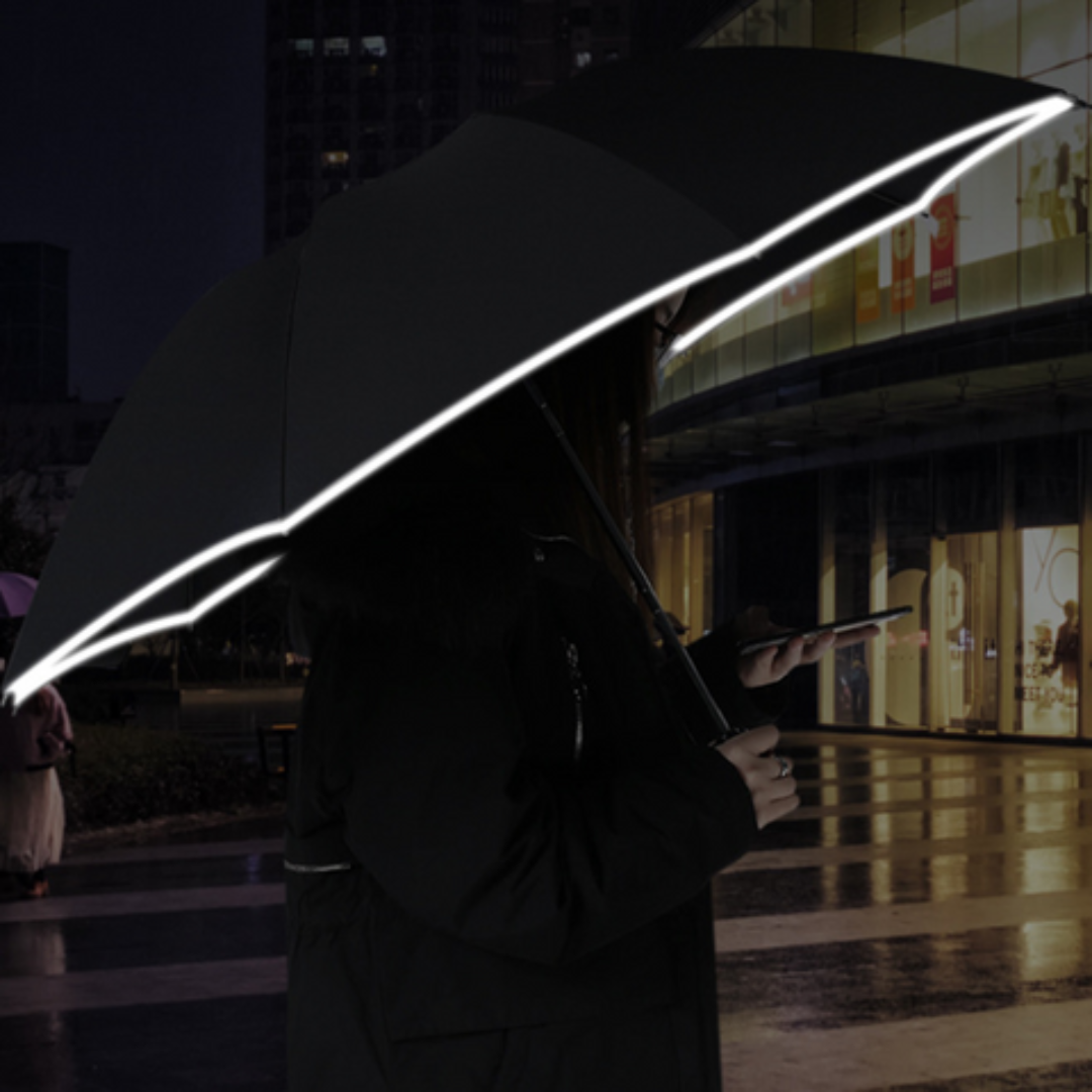 Stormbestendige Automatische Paraplu met Licht | LumBrella