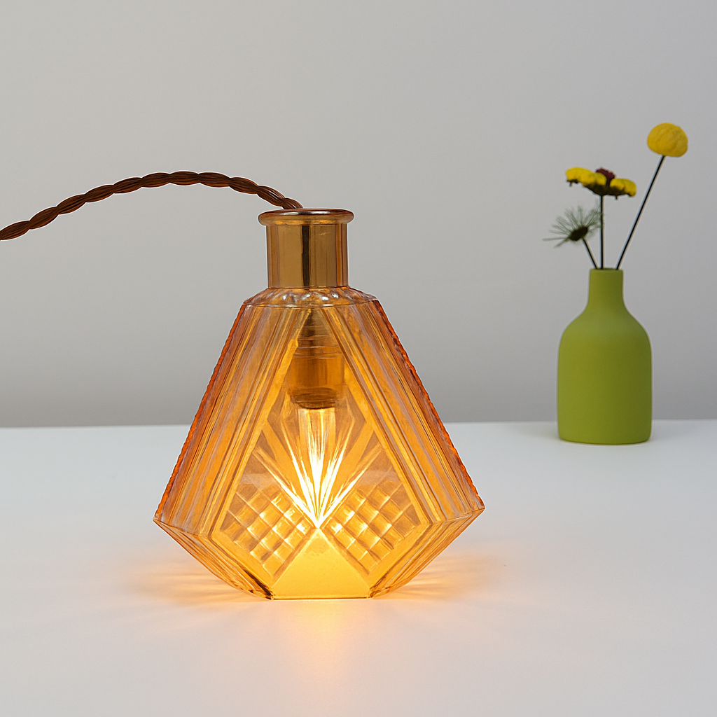 Hanglamp flessen in verschillende vormen