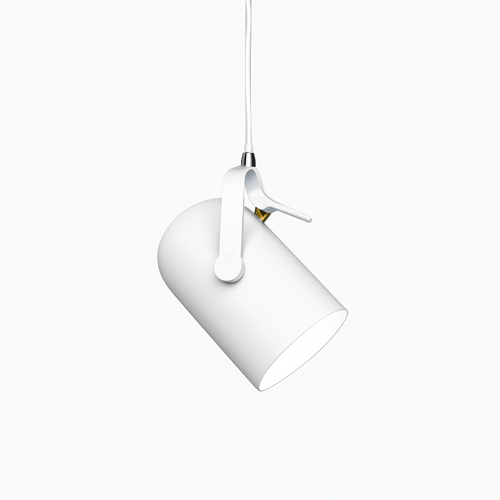 Aluminium hanglamp in kleur
