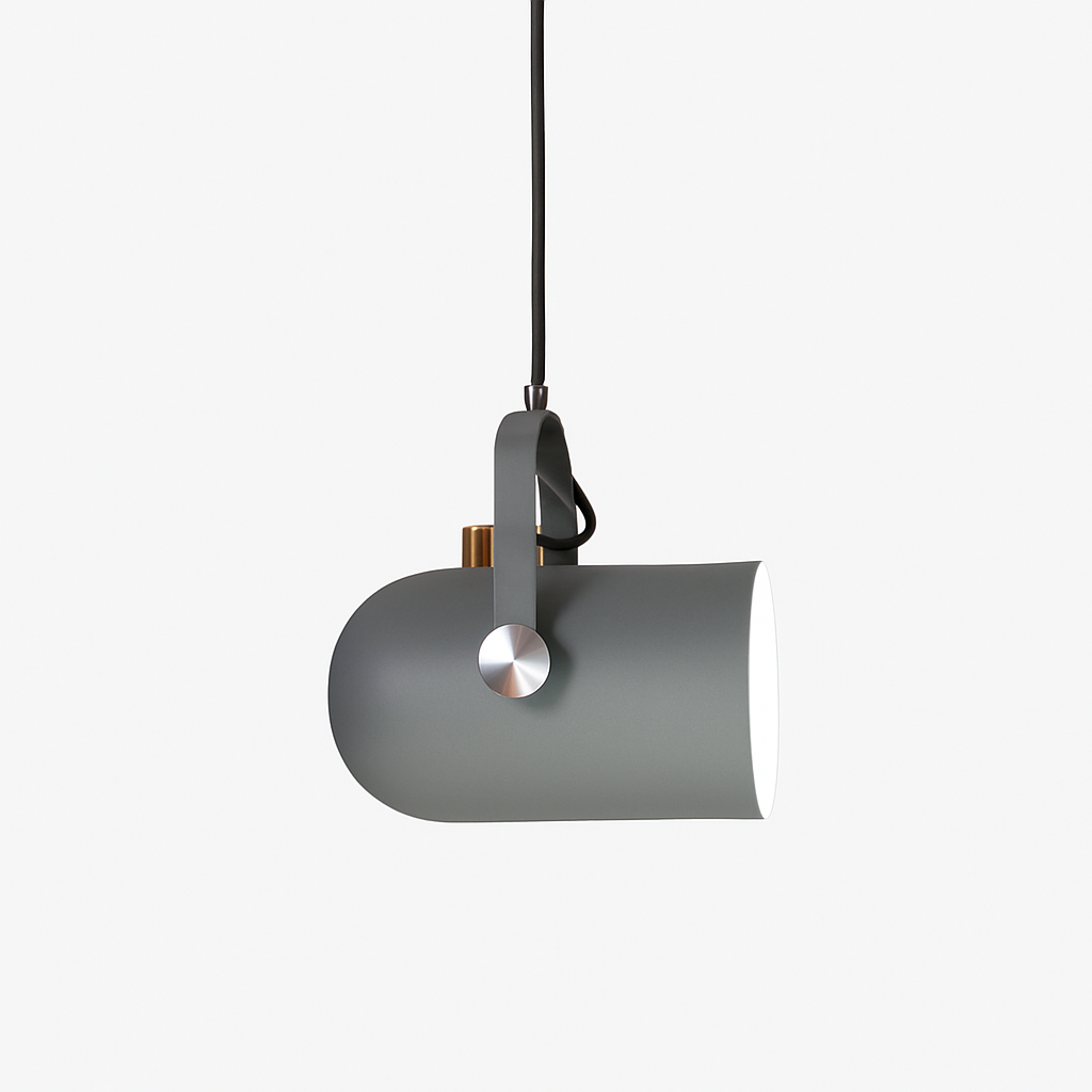 Aluminium hanglamp in kleur