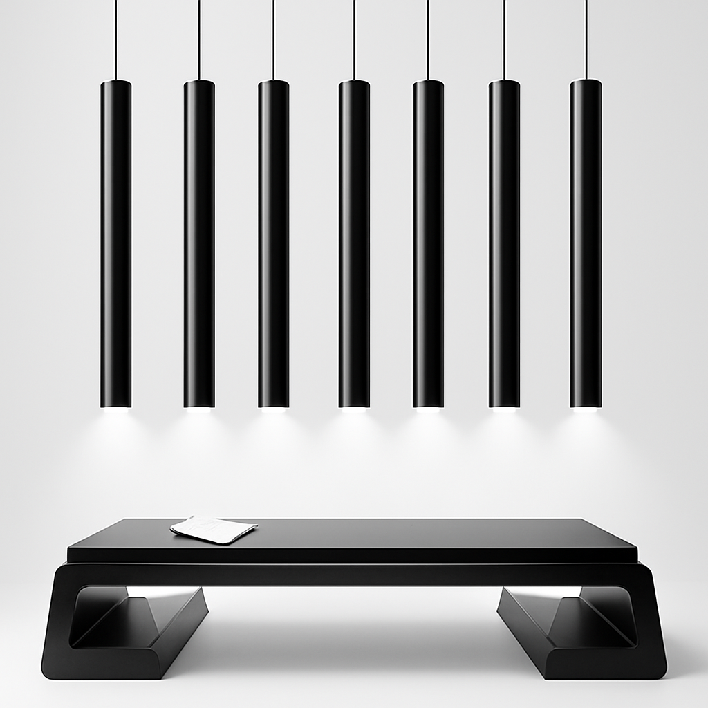 Cilindrische design hanglamp met LED Cob