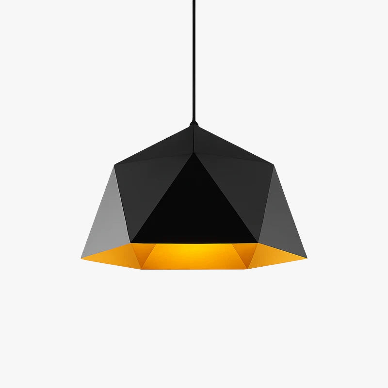 Geometrisch polygonale design hanglamp in Diamond kleur
