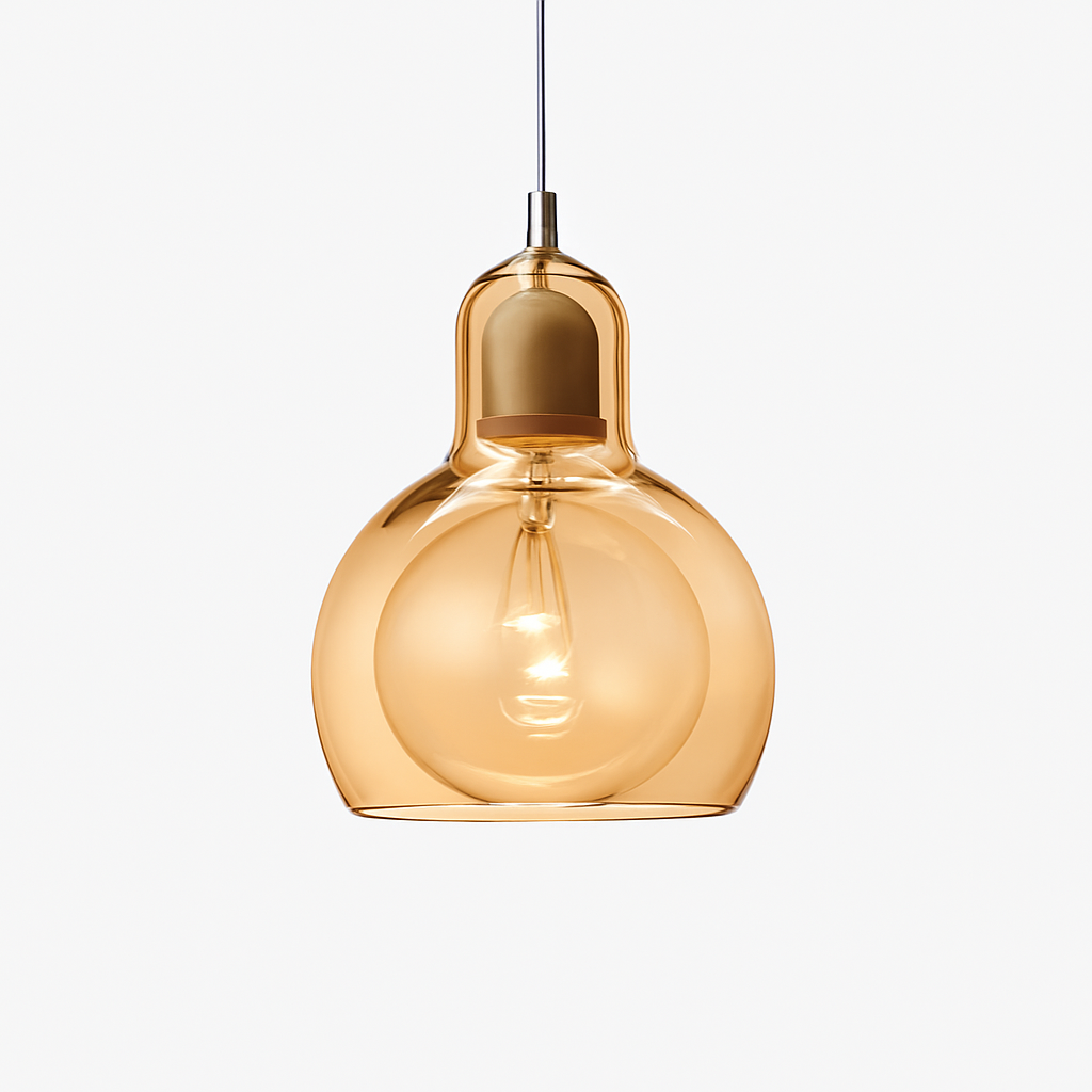 Design LED hanglamp van glas Loft