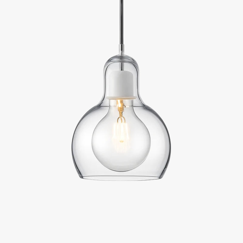 Design LED hanglamp van glas Loft