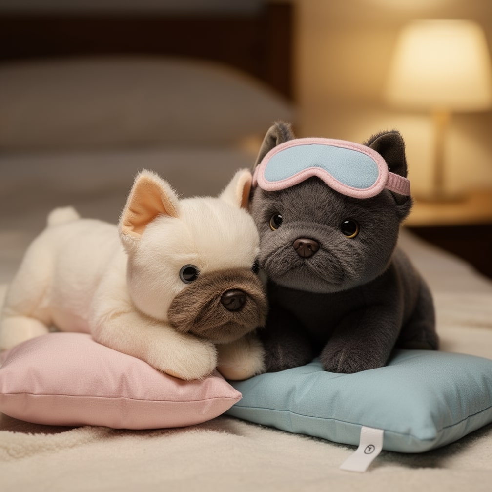 Schattige Knuffel Hond | Bulldog Pluche Speelgoed | Stoffen Dier | KnuffelBully