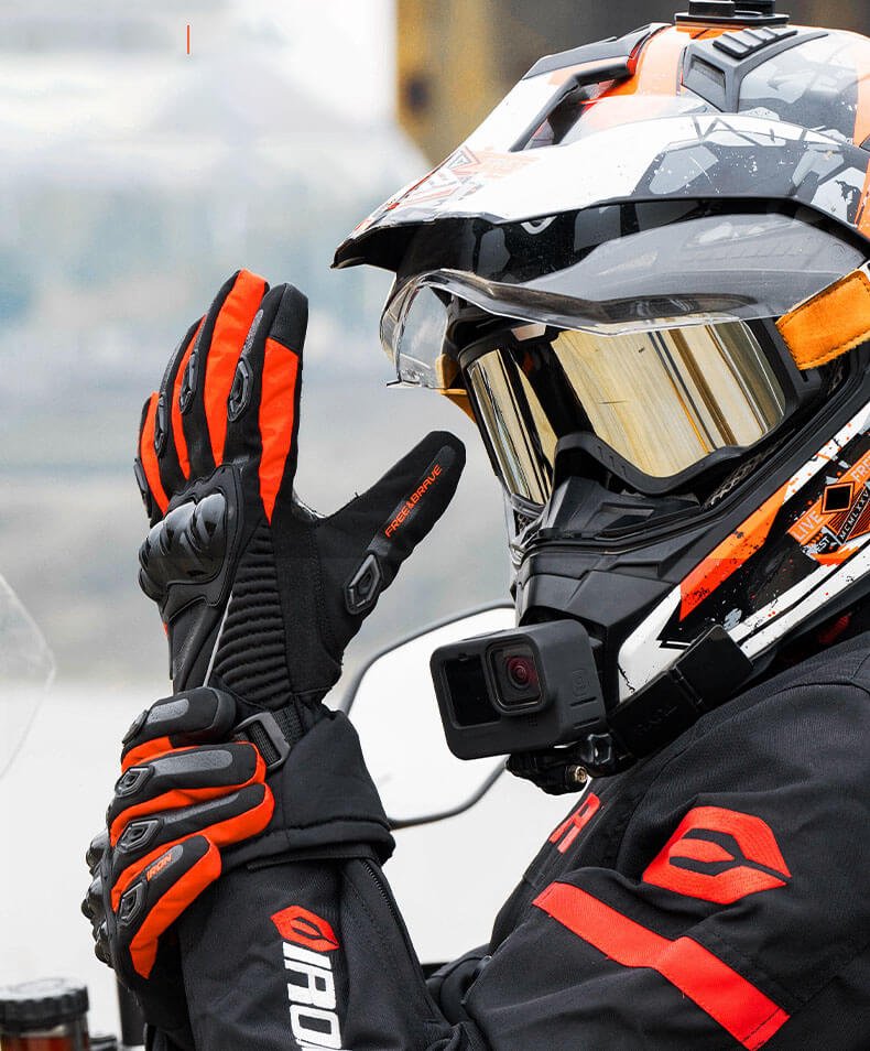 COLDARMOR – Waterdichte Winter Motorradhandschoenen met Isolerende Bescherming