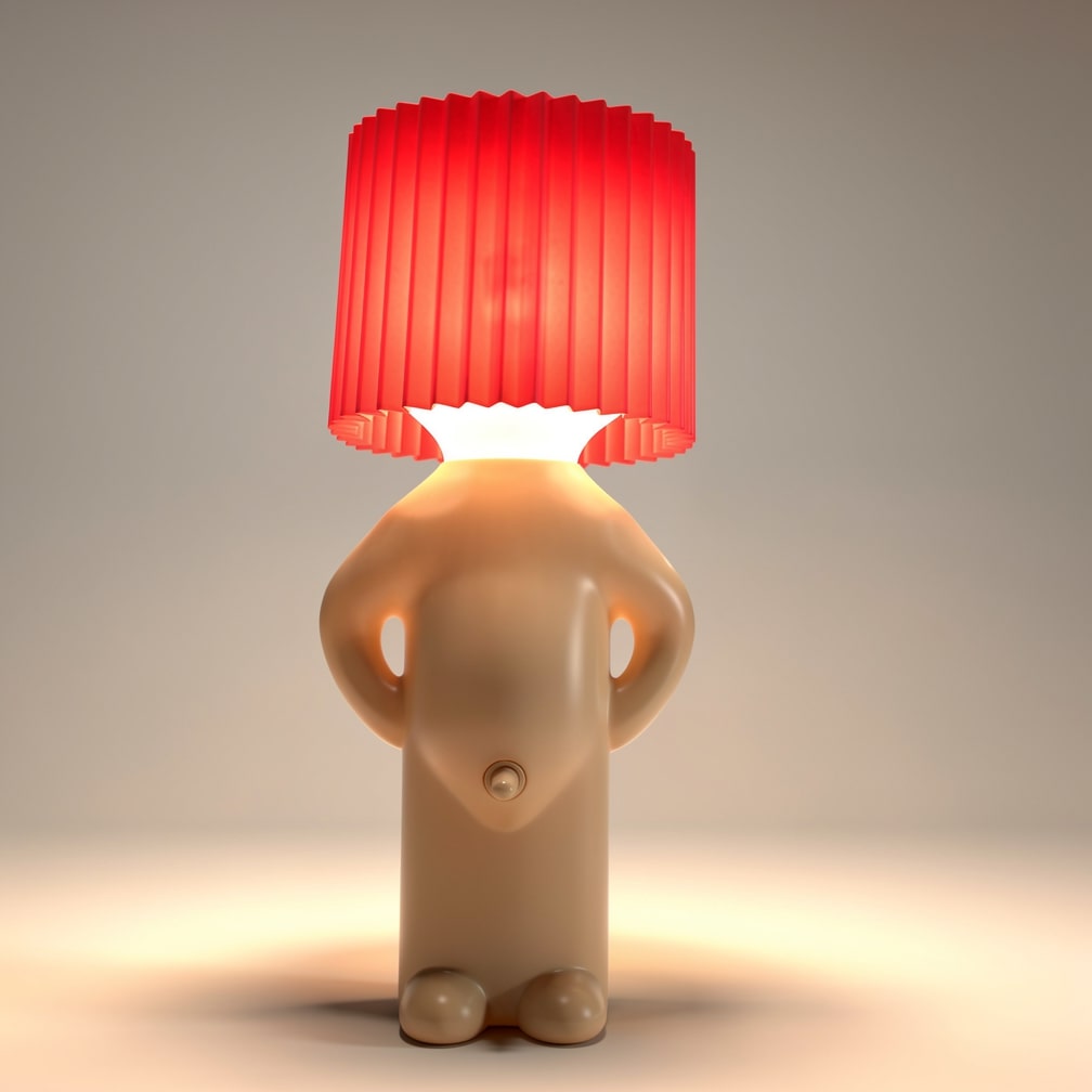 Humorvolle Tafellamp | LED Nachtlamp | Bureau Lamp | PeekaLume