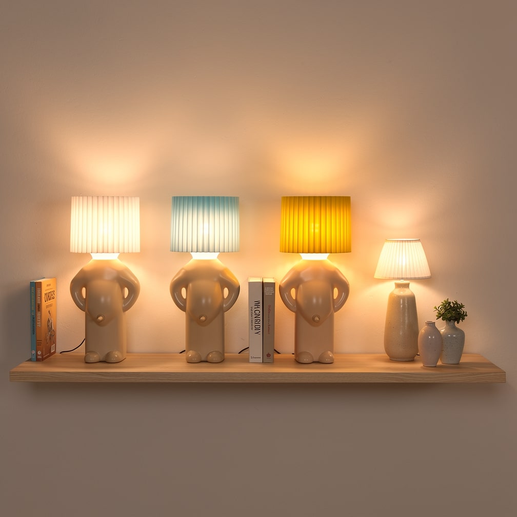 Humorvolle Tafellamp | LED Nachtlamp | Bureau Lamp | PeekaLume