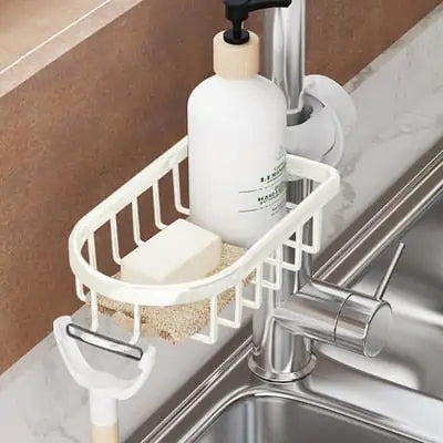 AquaGrip - Elegante douchecabine met veilige bevestiging en ruime opbergruimte