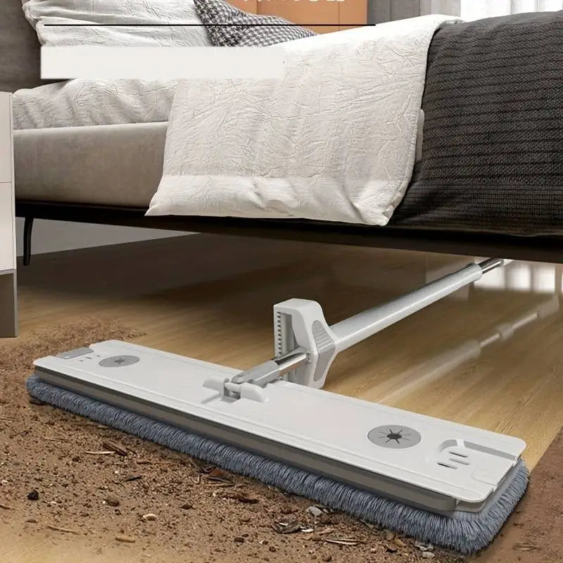 GlideMop - Automatische 360°-mop + 3 microvezeldoeken