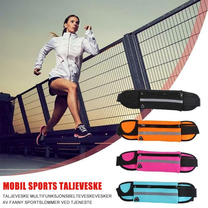 Waterdichte verstelbare hardloopheuptas - Perfect voor training