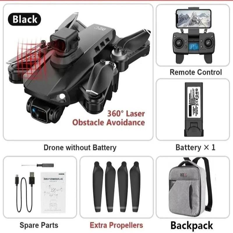 Altaris Aero Drone Pro Levert 8K Camera's, GPS Stabilisatie, Verlengde Batterijduur