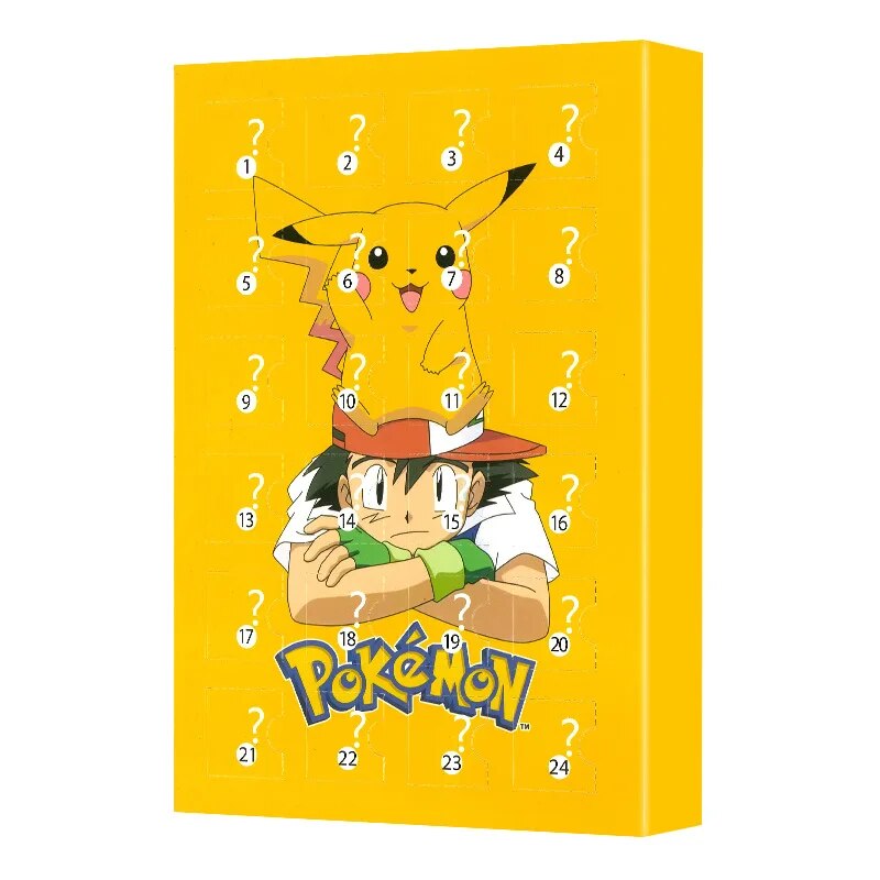 24 Pokémon Figuren & Aftelkalender