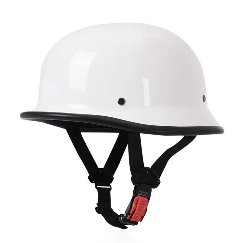 Vintage RidgeBolt Half-Face Helm, ECE en DOT Gecertificeerd