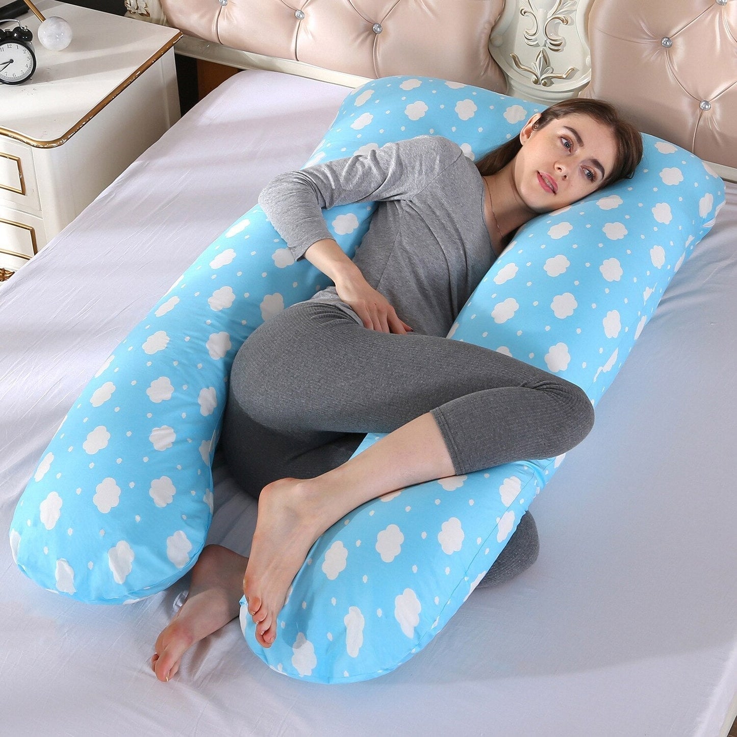 Skanto | Zijslaper Lichaam Kussen | Ergonomische Lichaamssteun
