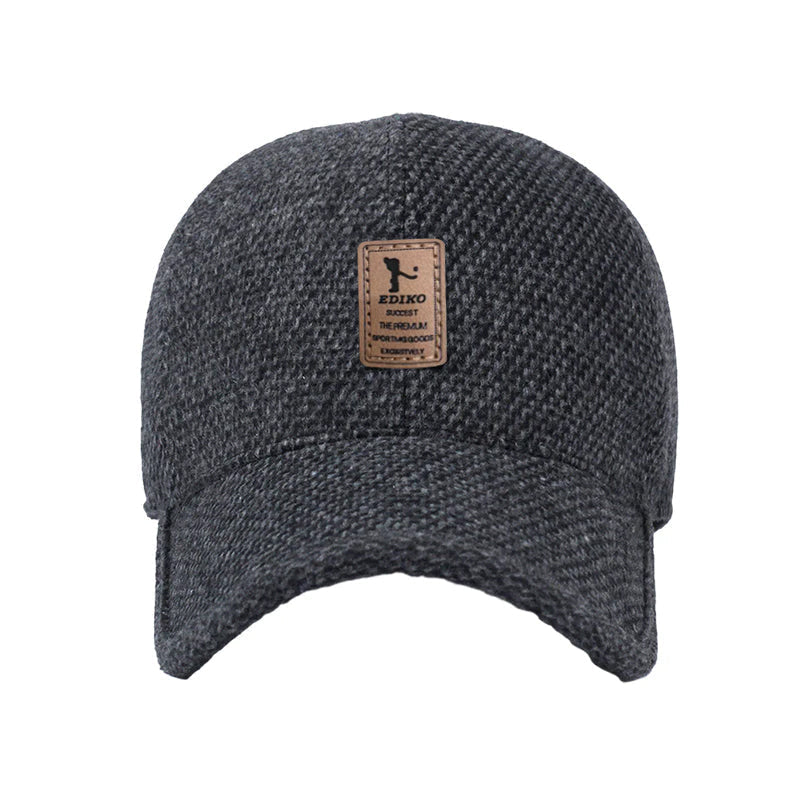 Vinterbaseballcap met Oorkleppen - Warm, Stijlvol en Praktisch