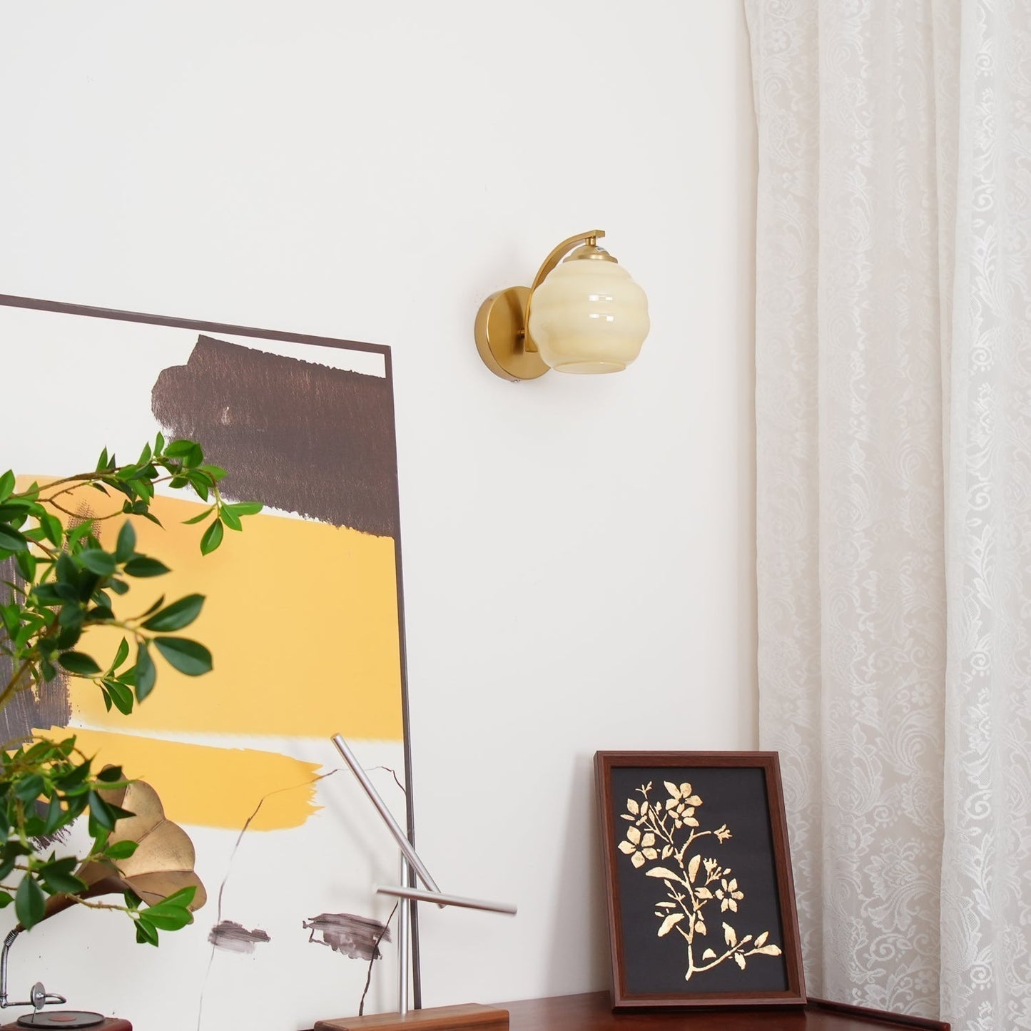 Art Deco Wandlamp | Vintage Stijl | Beschikbaar in Goud en Chroom