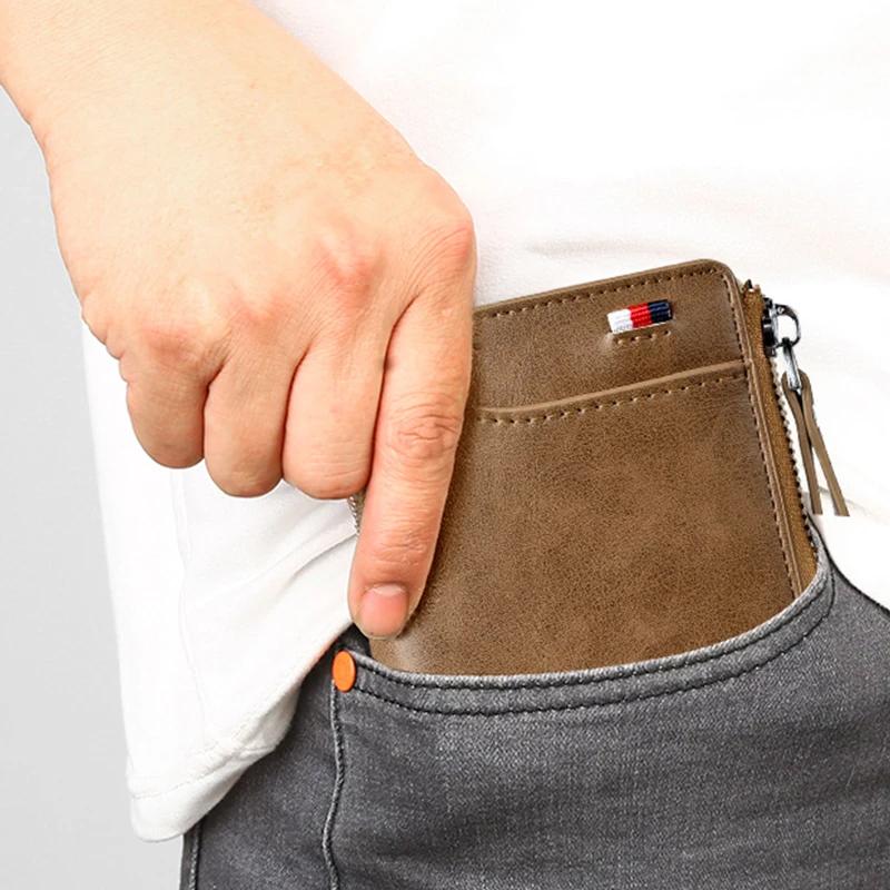 RFID-portemonnee voor Mannen - Veiligheid en Stijl | Vintage Ontwerp
