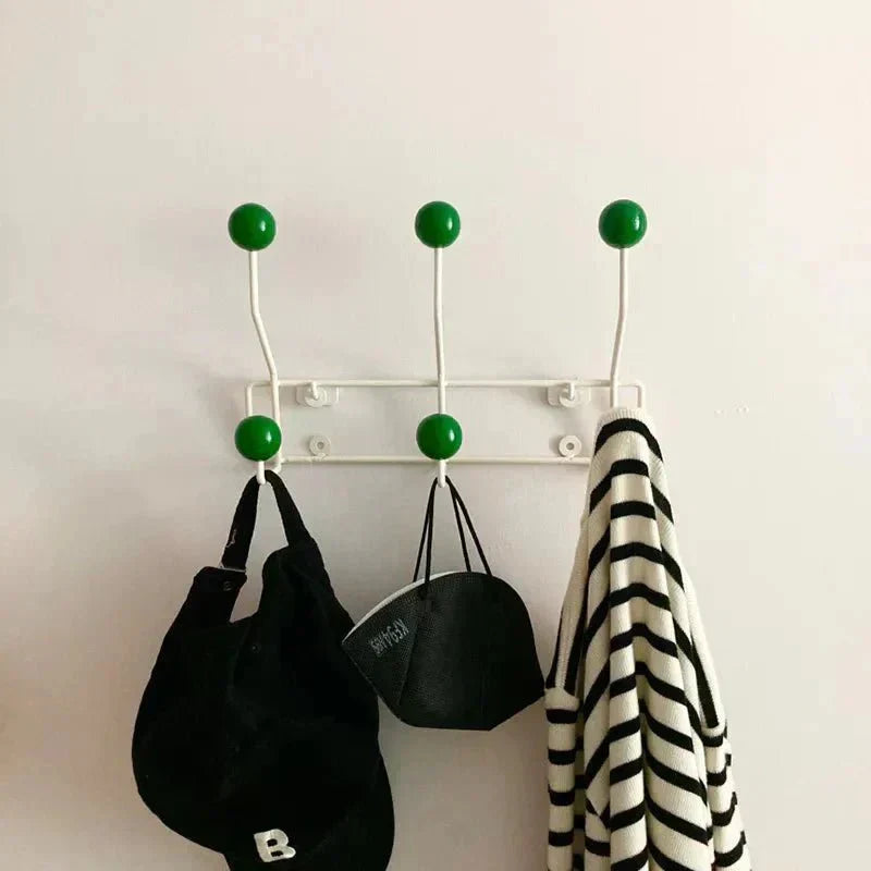 Vintage Kleerhangers Metaal Set - Klassieke Kapstok voor Jassen en Accessoires