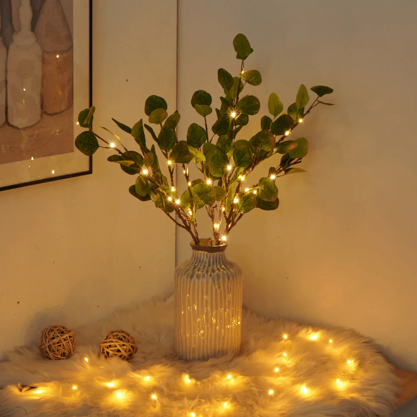 Decoratieve LED Tak Vaas Licht