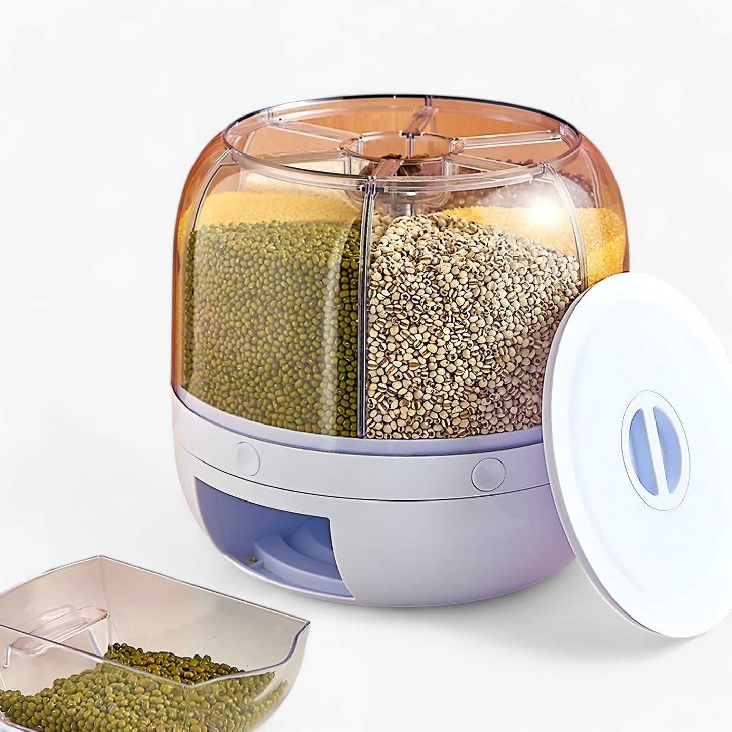 Muesli Dispenser | Opbergcontainer | Voorraadcontainer met Deksel | VoorraadBox