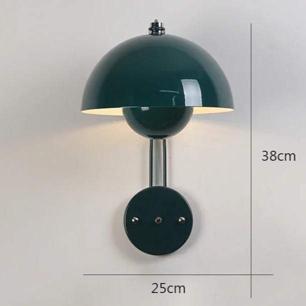 MushroomGlow - Elegante wandlamp voor een betoverend interieur