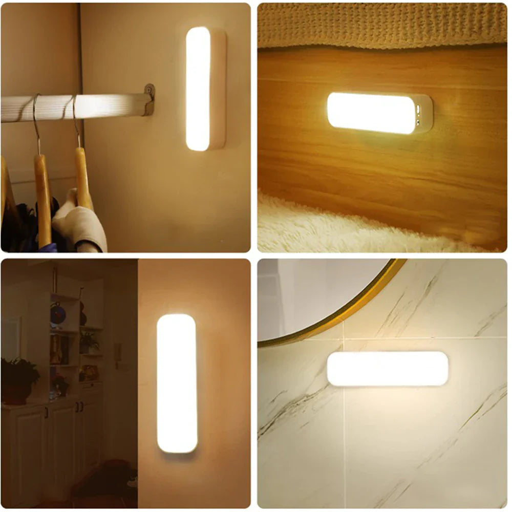 Wandlamp voor binnen met bewegingssensor | Nachtlamp met accu | Wandlamp | WandSchein