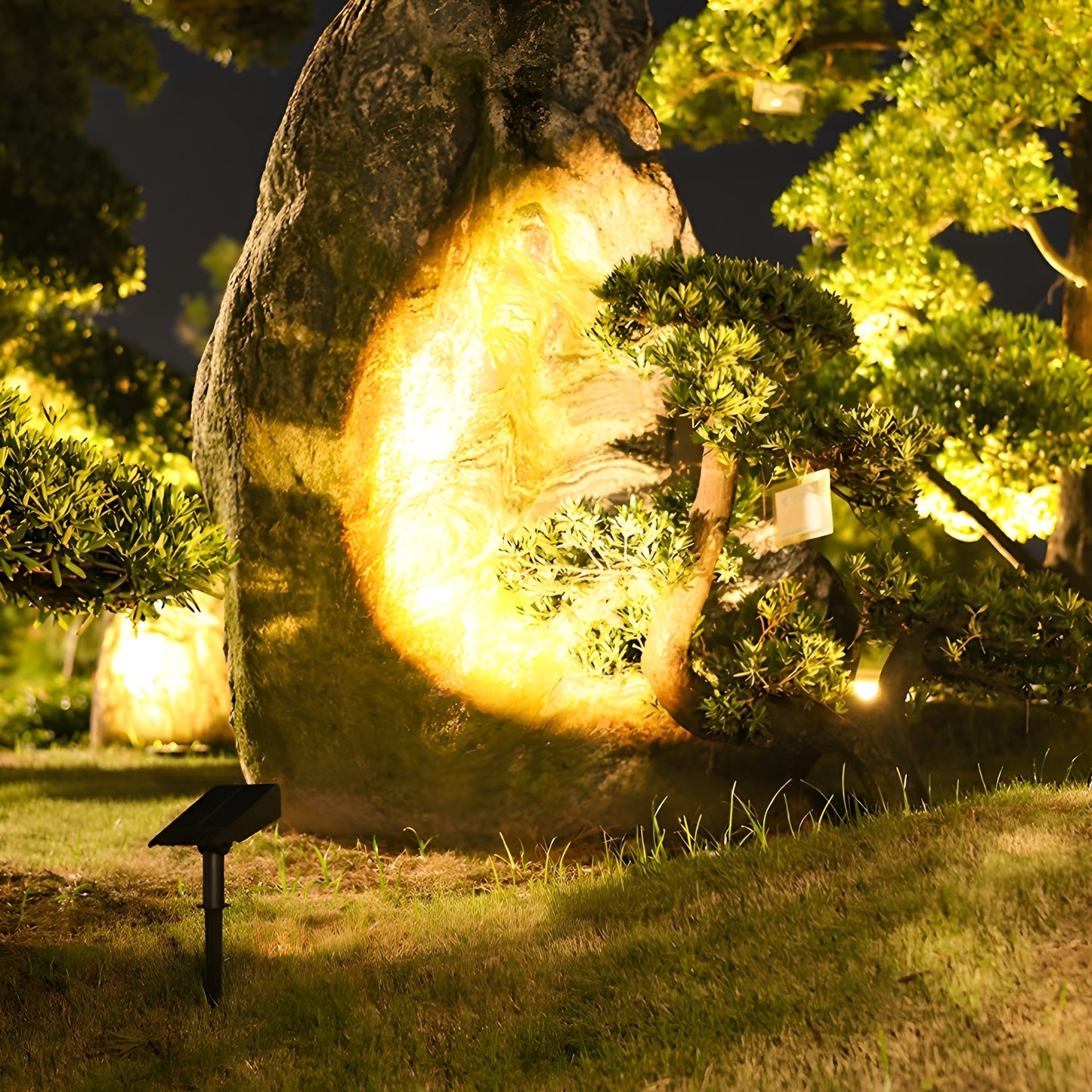 Zonne-energie Buiten Spotlicht Verstelbare Kop Tuinlamp